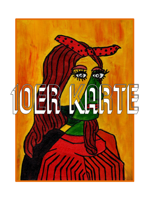 10er Karte / 10-Ticket Package (Kunstnachmittag / Open Studio)