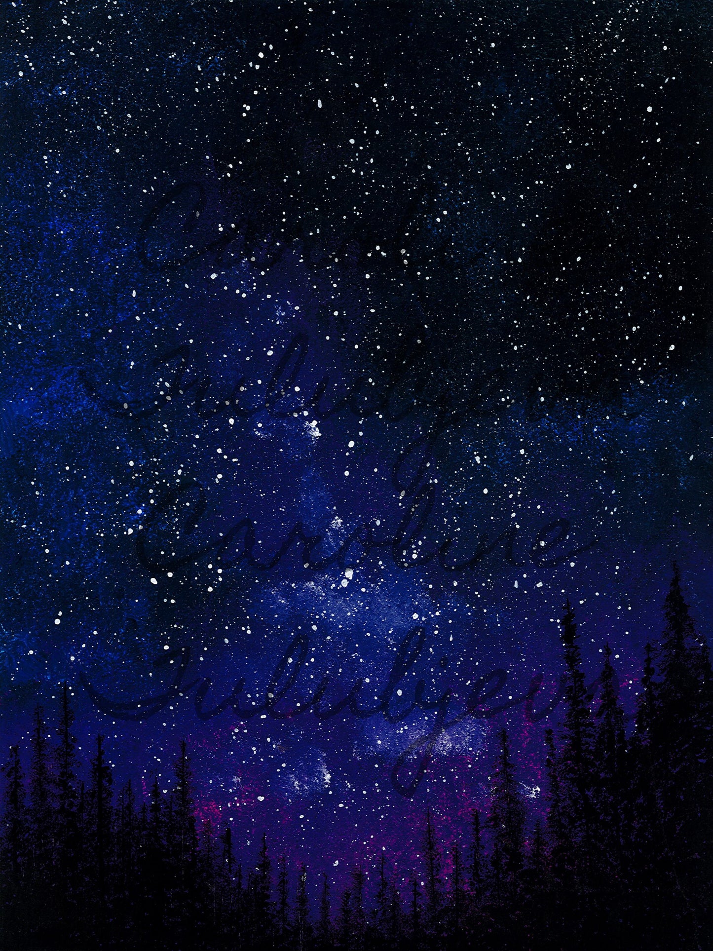 Starry Sky (Kunstdruck)