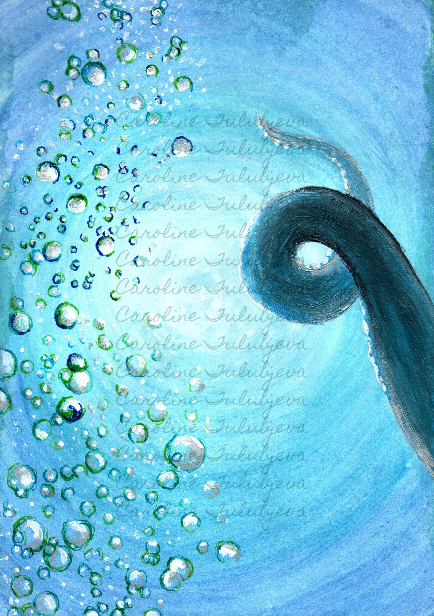 Octopus' Eye View (Kunstdruck)